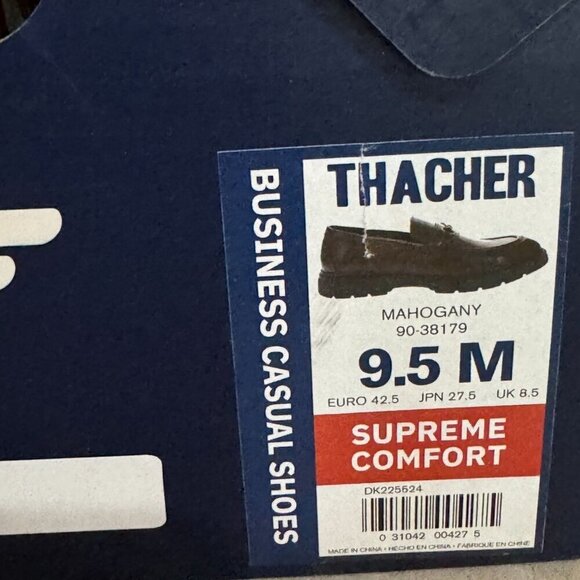 Dockers Men’s Loafers 9.5M Mahogany Brown Bit Slip-On Supreme Comfort 👞 - Picture 10 of 11